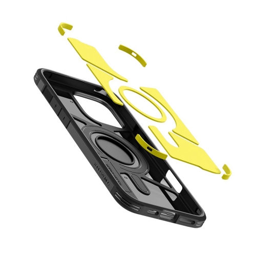 Удароустойчив калъф Spigen Tough Armor Mag MagSafeза iPhone 16 Pro Max, AC08013, Черен