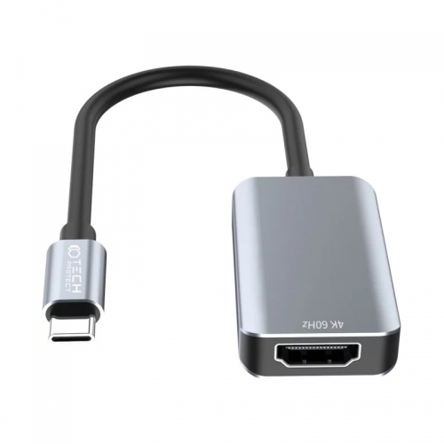 Адаптер Tech-Protect Type-C към HDMI 2.1, 4K, 60HZ, Черен