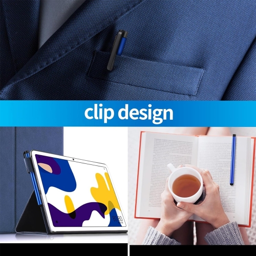 Универсален стилус Stylus with pen, Син