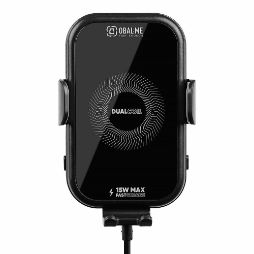 Стойка за кола OBAL-ME GravCharger Wireless Car 15W, Черен