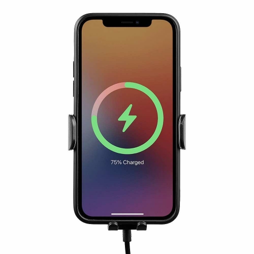 Стойка за кола OBAL-ME GravCharger Wireless Car 15W, Черен