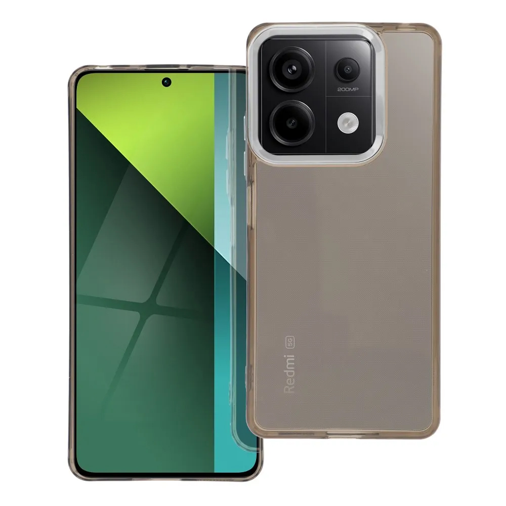 Силиконов калъф PEARL за Xiaomi Redmi Note 13 Pro 5G, Черен