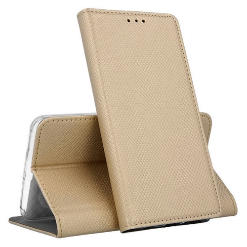 Калъф Тефтер Smart Book за Xiaomi 14T Pro, Златист