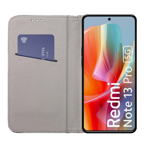 Калъф Тефтер Magnetic за Xiaomi Redmi Note 13 Pro 5G, Черен