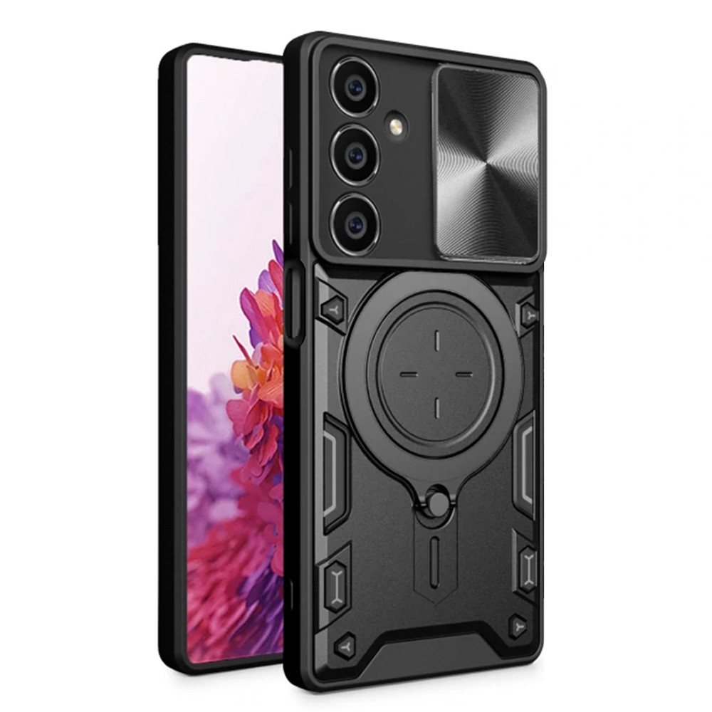 Удароустойчив калъф Techsuit Camguard pro за Samsung Galaxy A16, Черен