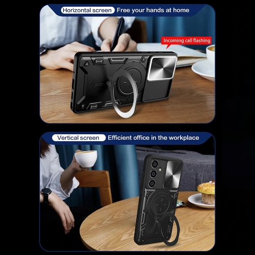 Удароустойчив калъф Techsuit Camguard pro за Samsung Galaxy A16, Черен