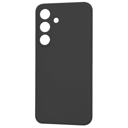 Силиконов калъф Techsuit SoftFlex за Samsung Galaxy S25, Черен