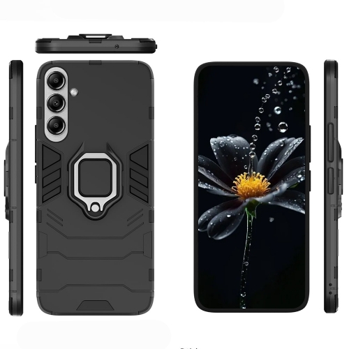 Удароустойчив калъф Techsuit CamShield за Samsung Galaxy S25, Черен