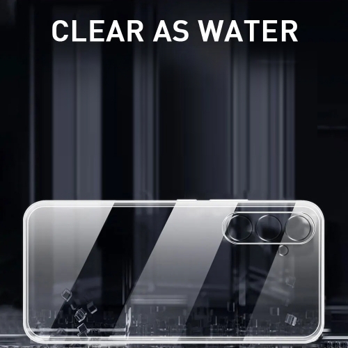 Силиконов калъф Techsuit Clear за Samsung Galaxy S25, Прозрачен