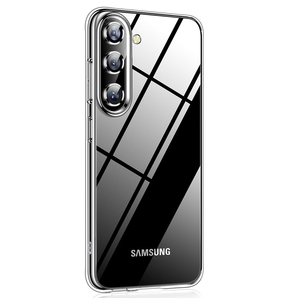 Силиконов калъф Techsuit Clear за Samsung Galaxy S25 Plus, Прозрачен