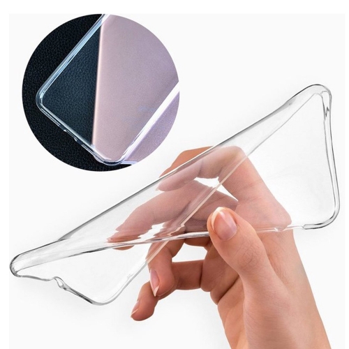 Силиконов калъф Techsuit Clear за Samsung Galaxy S25 Ultra, Прозрачен