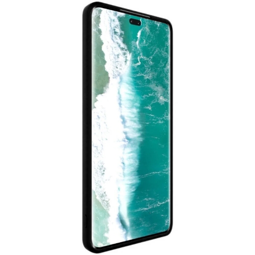 Силиконов калъф Matte за Honor 200 Pro, Черен