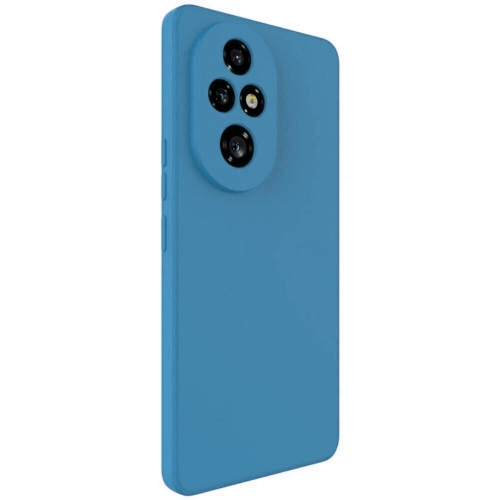 Силиконов калъф Matte за Honor 200 Pro, Син