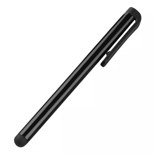 Универсален стилус Stylus with pen, Черен