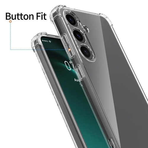 Силиконов калъф Anti Shock за Samsung Galaxy A55 5G, Прозрачен