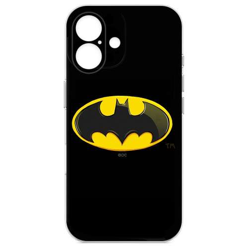 Калъф Batman за iPhone 16, Лого Батман