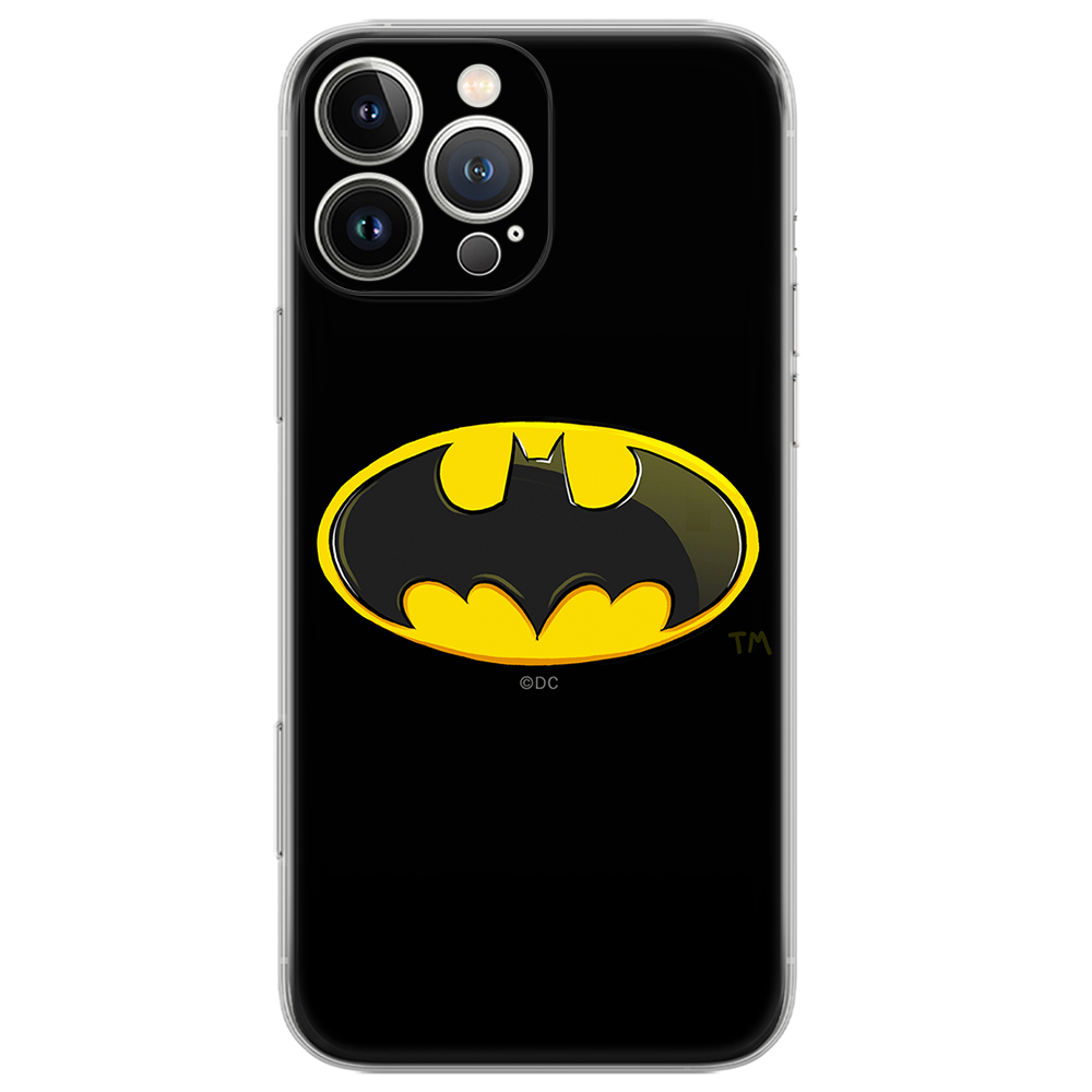 Калъф Batman за iPhone 16 Pro Max, Лого Батман