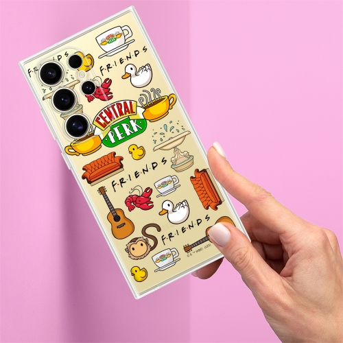 Калъф Friends за Samsung Galaxy S25 Ultra, Прозрачен