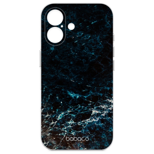 Калъф Abstract за iPhone 16,  Тъмно море