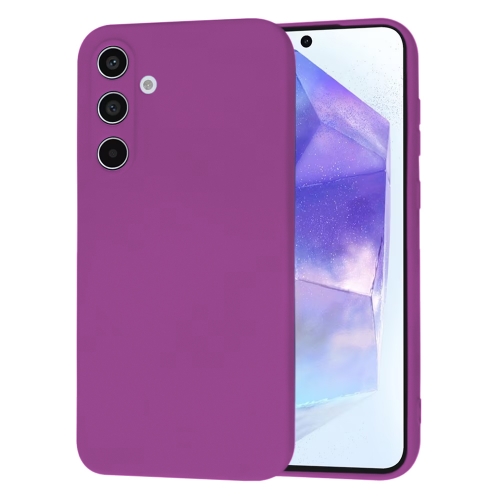 Силиконов калъф Techsuit SoftFlex за Samsung Galaxy A55 5G, Лилав