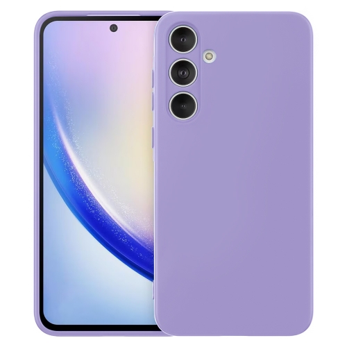 Силиконов калъф Techsuit SoftFlex за Samsung Galaxy A55 5G, Светло лилав