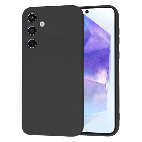 Силиконов калъф Techsuit SoftFlex MagSafe за Samsung Galaxy A55 5G, Черен