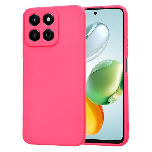 Силиконов калъф Techsuit SoftFlex за Honor 200 Smart / X7c, Тъмно розов