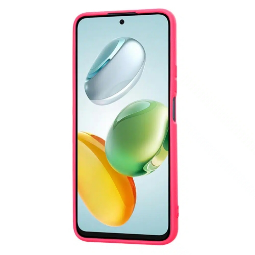 Силиконов калъф Techsuit SoftFlex за Honor 200 Smart / X7c, Тъмно розов