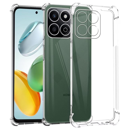 Силиконов калъф Techsuit Shockproof за Huawei Honor 200 Smart/X7c, Прозрачен