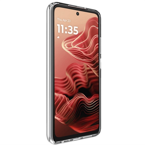 Силиконов калъф Techsuit Silicone за Motorola Moto G35, Прозрачен