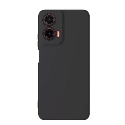 Силиконов калъф Matt за Motorola G35 5G, Черен