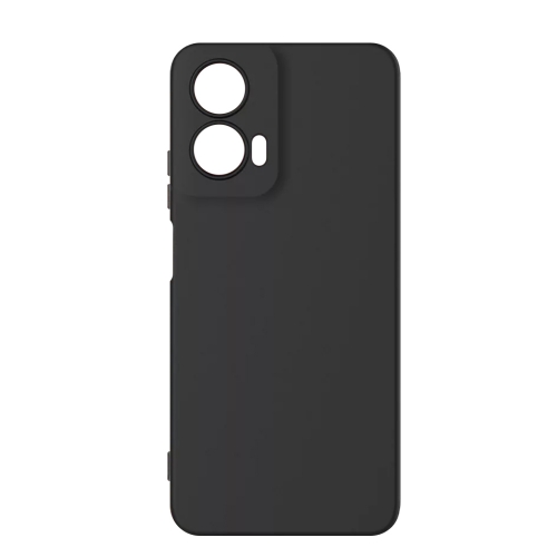Силиконов калъф Matt за Motorola G35 5G, Черен