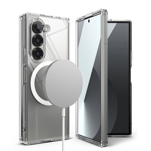 Удароустойчив калъф Techsuit MagSF Pro за Samsung Galaxy Z Fold 6, Прозрачен