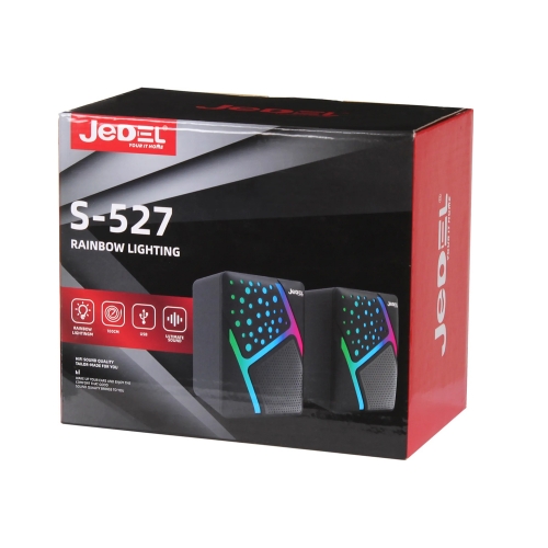 Тонколони за компютър Jedel S-527 Rainbow Lighting