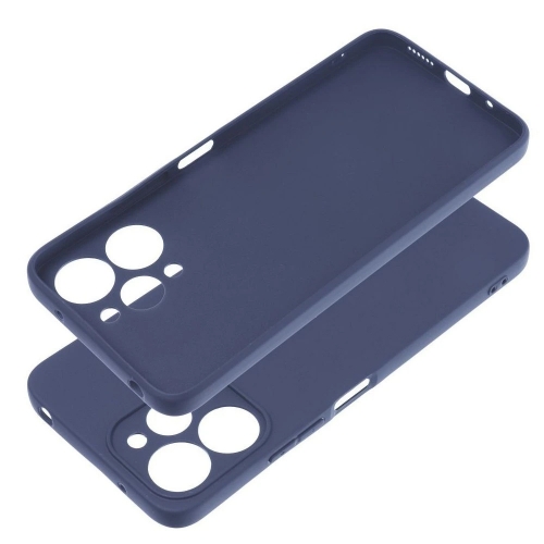 Силиконов калъф Matte за Xiaomi Redmi 12 4G / 12 5G, Син