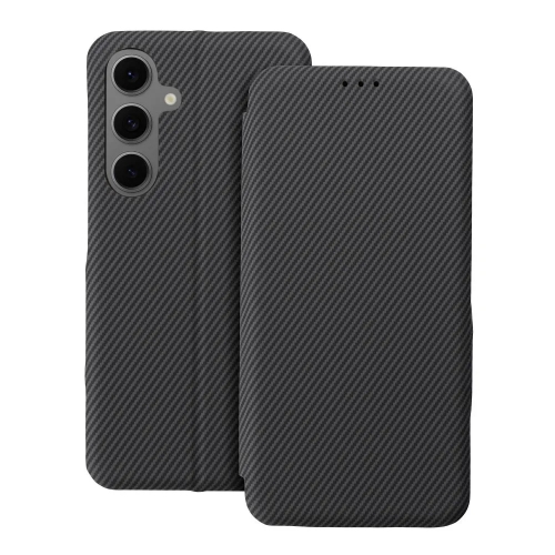 Калъф Тефтер Folio Side Magnet за Samsung Galaxy S25 Plus, Сив