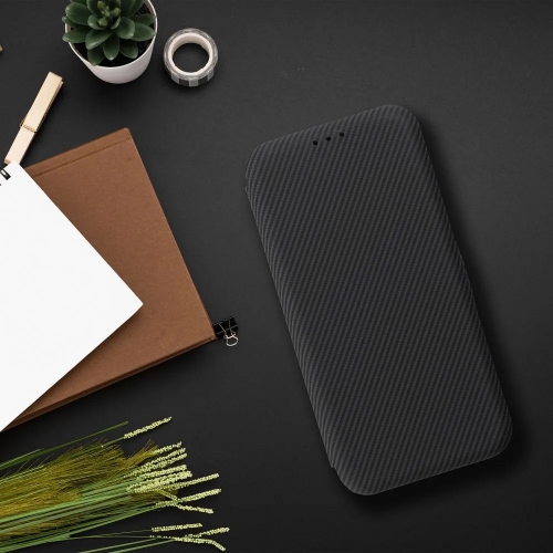 Калъф Тефтер Folio Side Magnet за Samsung Galaxy S25 Ultra, Черен