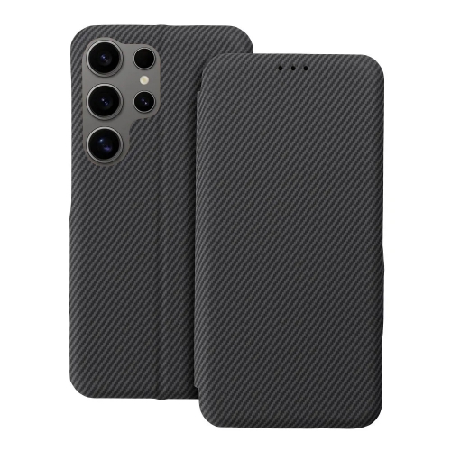 Калъф Тефтер Folio Side Magnet за Samsung Galaxy S25 Ultra, Сив