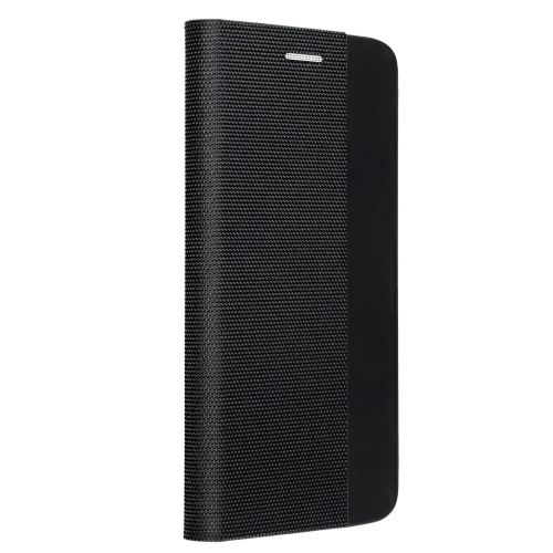 Калъф Тефтер SENSITIVE за Xiaomi Redmi 12 4G / 12 5G, Черен