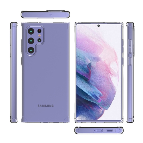 Удароустойчив калъф Acrylic за Samsung Galaxy S22 Ultra, Прозрачен