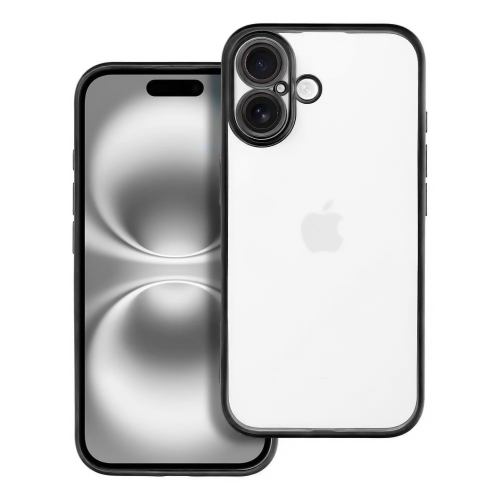 Пластмасов калъф Brabus за iPhone 16, Черен