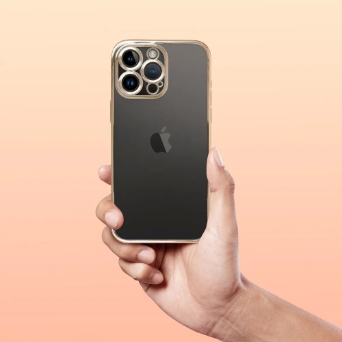 Пластмасов калъф Brabus за iPhone 16 Pro Max, Златист