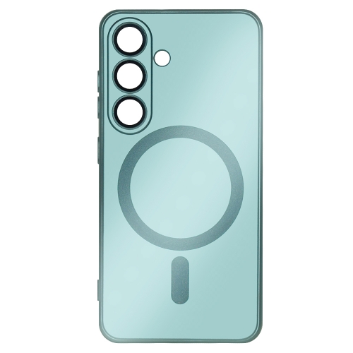 Силиконов калъф MagSF Full Color за Samsung Galaxy S24 FE, Светло син