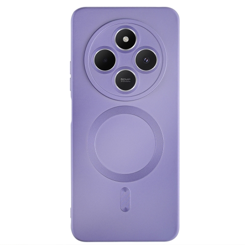 Силиконов калъф MagSF Full Color за Xiaomi Redmi 14C, Лилав