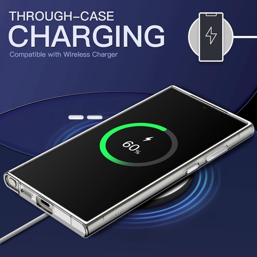 Удароустойчив калъф Space за Samsung Galaxy S25 Ultra, Прозрачен