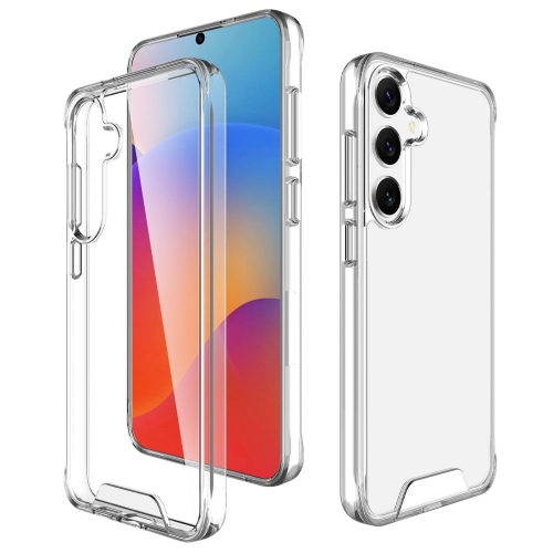 Удароустойчив калъф Space за Samsung Galaxy S25, Прозрачен