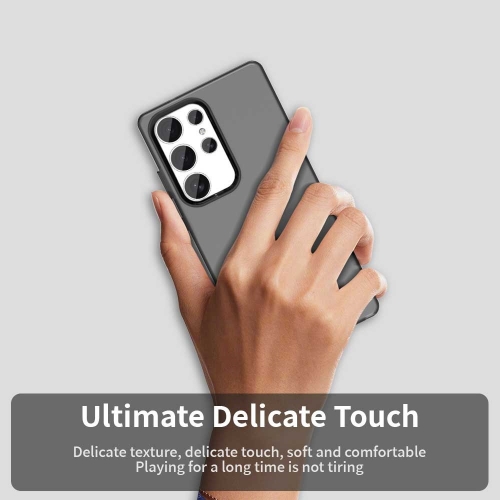 Удароустойчив калъф Shockproof Matt за Samsung Galaxy S25 Ultra, Черен