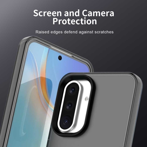 Удароустойчив калъф Shockproof Matt за Samsung Galaxy A36 / A56 5G / A37 5G, Черен