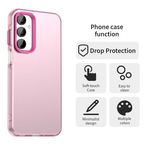 Удароустойчив калъф Shockproof Matt за Samsung Galaxy A36 / A56 5G / A37 5G, Розов
