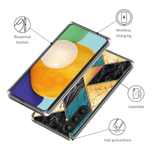 Силиконов калъф за Samsung Galaxy S25, Мраморни плочи